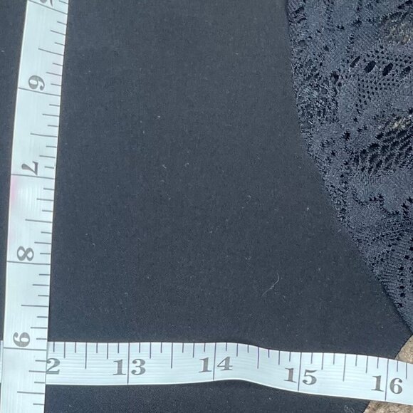 Kamali Kulture Women's Black Lace Short Sleeve Dress Knee Length Sz Small Event - Picture 9 of 9